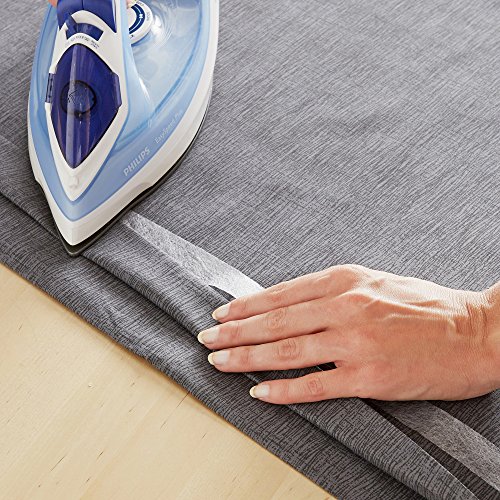 FJSM 4 Rolls 70 Yards Fabric Iron Fusing Tape White Double Sided Hem