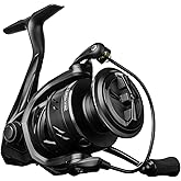 HANDING M1 Spinning Reel, Freshwater Fishing Reels Spinning, 9+1 Ball Bearings, 26.5LBs Max Drag, 5.2:1 Gear Ratio, Graphite Frame, CNC Aluminum Spool, 500 to 5000 Series, Handle Interchangeable