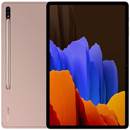 Samsung Electronics Galaxy Tab S7+ Wi-Fi, Mystic Bronze -512GB