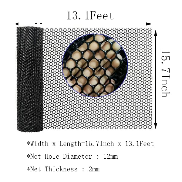 NETINFINI Plastic Chicken Net Poultry Bed Netting Poultry Rolled