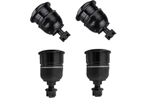 KFVF 4PC K80199 K80228 Front Upper Lower Ball Joint Kit for Honda Accord 2003-2007, Upper Ball Joints and Lower Ball Joint for Acura TSX 2004-2008, Suspension Ball Joint Kit