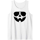Cool Skull with Sunglasses Graphic for Teens and Adults Tank Top