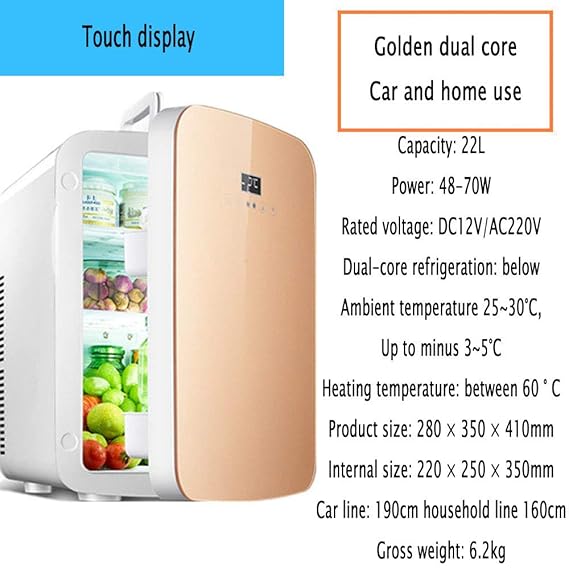 YIWANGO 22L Portátil Refrigerador Fría Caliente Doble Función BAJO ...