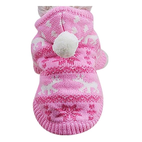 VENMO Stricken Hund Hoodie Pullover Haustier Katze Welpen Mantel Kleine