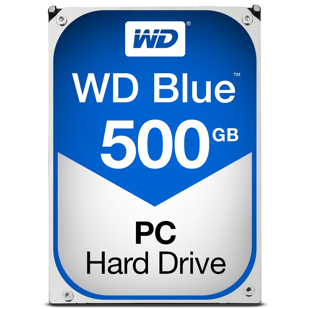 Photo 1 of WD Blue 500GB Desktop Hard Disk Drive - 7200 RPM Class SATA 6Gb/s 32MB Cache 3.5 Inch - WD5000AZLX