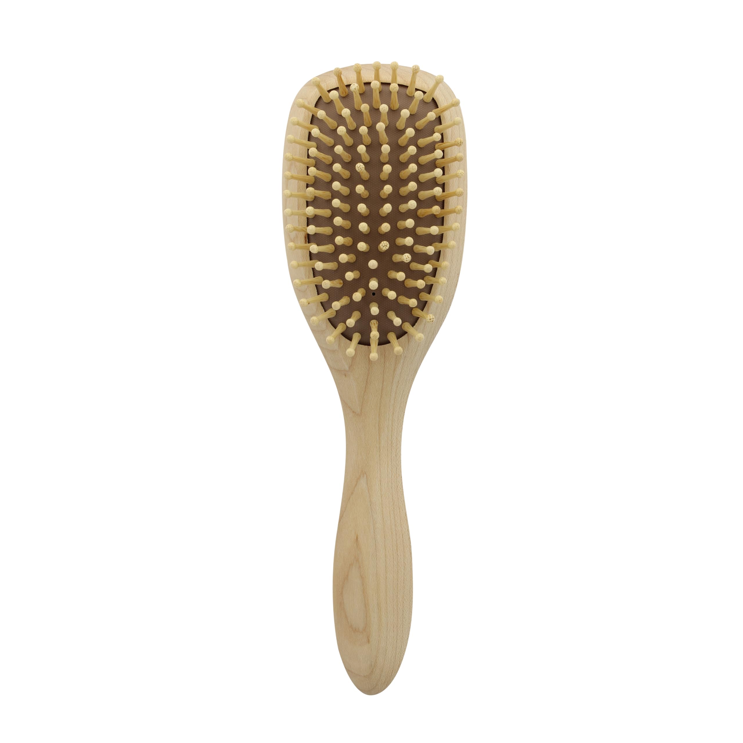 OMNIA BOTANICA - Maple Wood Detangling Brush FSC Certified - Bamboo Nubs