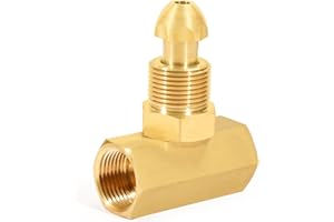 TERGTIRY New Argon Inert Gas Y Adaptor T-92 Connect 2 Regulators To 1 Bottle Tig Welding, Argon/Helium/Nitrogen, CGA 580