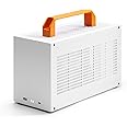 SGPC Itx Mini Case - New K49(Steel)/Upgraded Version of K55,Full-Size GPU Compatible,2 Handles,Vented Panel - 2 Steel & 1 Acrylic Side Panels / 7L Small Itx Case