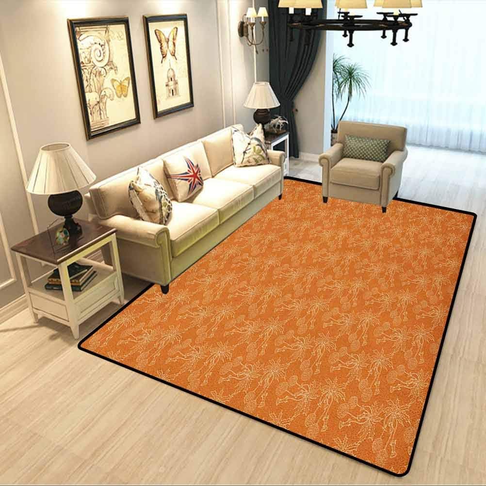 burnt orange nursery decor