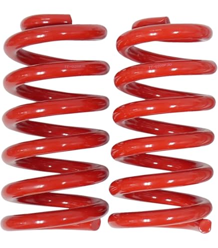 BMR Suspension Lowering Spring Kit - Set Of 4, 1.25 Inch Drop, For Improved Stance & Handling (Fits S197)
