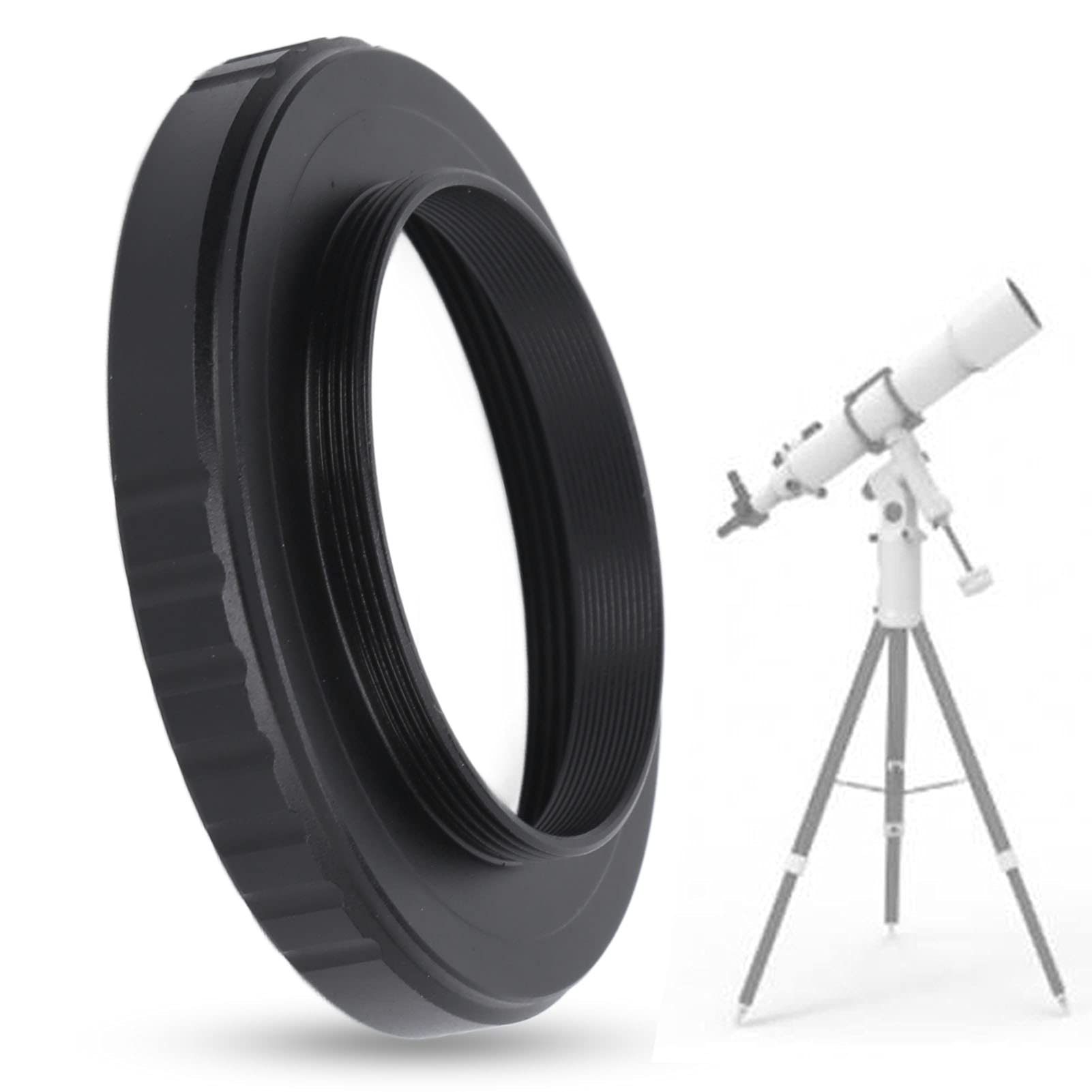 Annadue Astronomical Telescope Adapter Ring,SCT Female to M42x0.75mm T2 Male Thread Adapter Ring,Telescope Adapter Converter for Connection the Camera to Astronomical Telescope