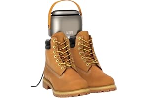 SOTHING Boot Dryer, Portable Shoe Dryer for Sneakers, Ozone Deodorizer, Retractable Hoses, 95W Rapid Drying, 3 Heat Levels, LED Touch Panel, 1–9H Timer, for work Boots, Soccer Cleats, Gloves