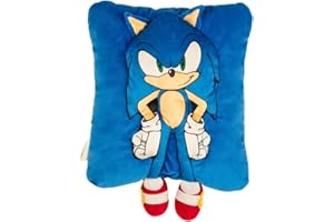 Franco Sonic The Hedgehog Anime Kids Super Plush Cozy Snuggle (TM) Pillow (100% Officially Licensed Product)