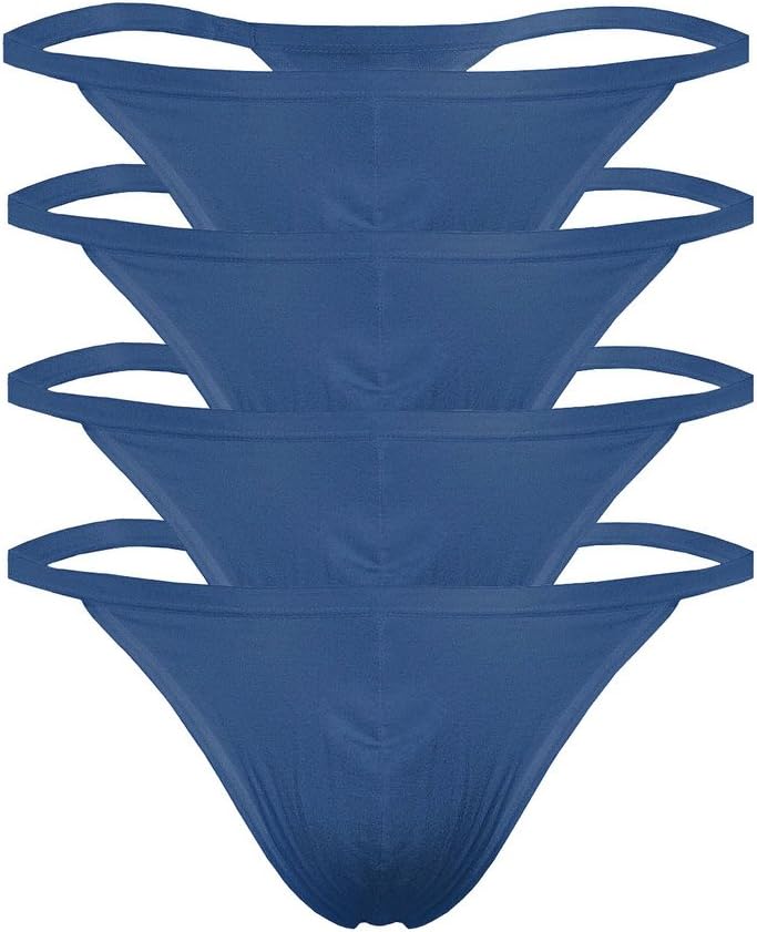 TESOON Men's Cotton Underwear Sexy G-strings Thong Panties