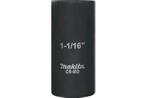 Makita A-96344 1-1/16" Deep Well Impact Socket with 1/2" Drive