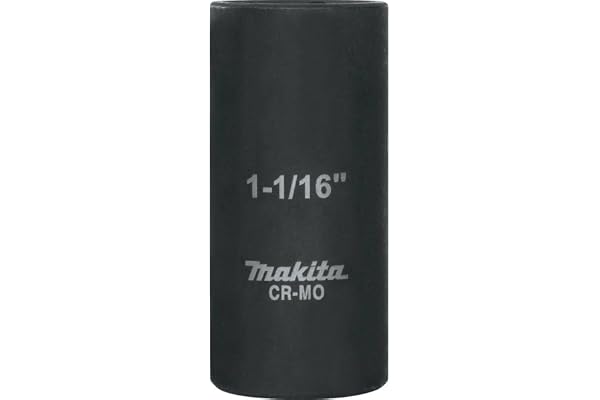Makita A-96344 1-1/16" Deep Well Impact Socket with 1/2" Drive