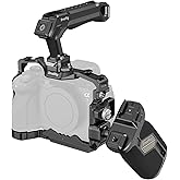 SmallRig HawkLock Quick Release Cage Kit for Sony Alpha 7 V / 7R V / A7 IV / A7S III, with Top Handle/Side Handle/Cable Clamp for HDMI