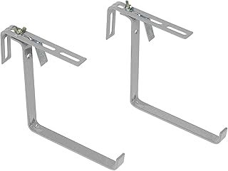 Emsa Blumenkastenhalter für Landhaus Blumenkästen, Tragkraft 25 kg, Weiß, Landhaus, 512752