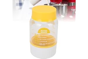 Ymiko Manual Butter Churner Shaker, Cream Separator Butter Plastic Multifunctional Cream Separator Butter Making Bottle for K