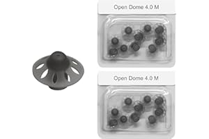 JOFI LINKIM 20 Counts Phonak Open 4.0 Hearing Aid Domes,Universal Open Domes for Phonak Hearing Aid Supplies (Medium)