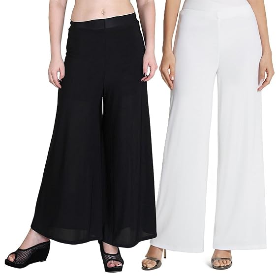 palazzo pants white colour