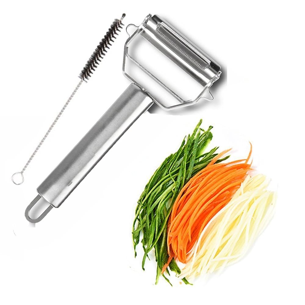 Julienne Peeler EMDMAK Dual Ultra Sharp Stainless Steel Vegetable