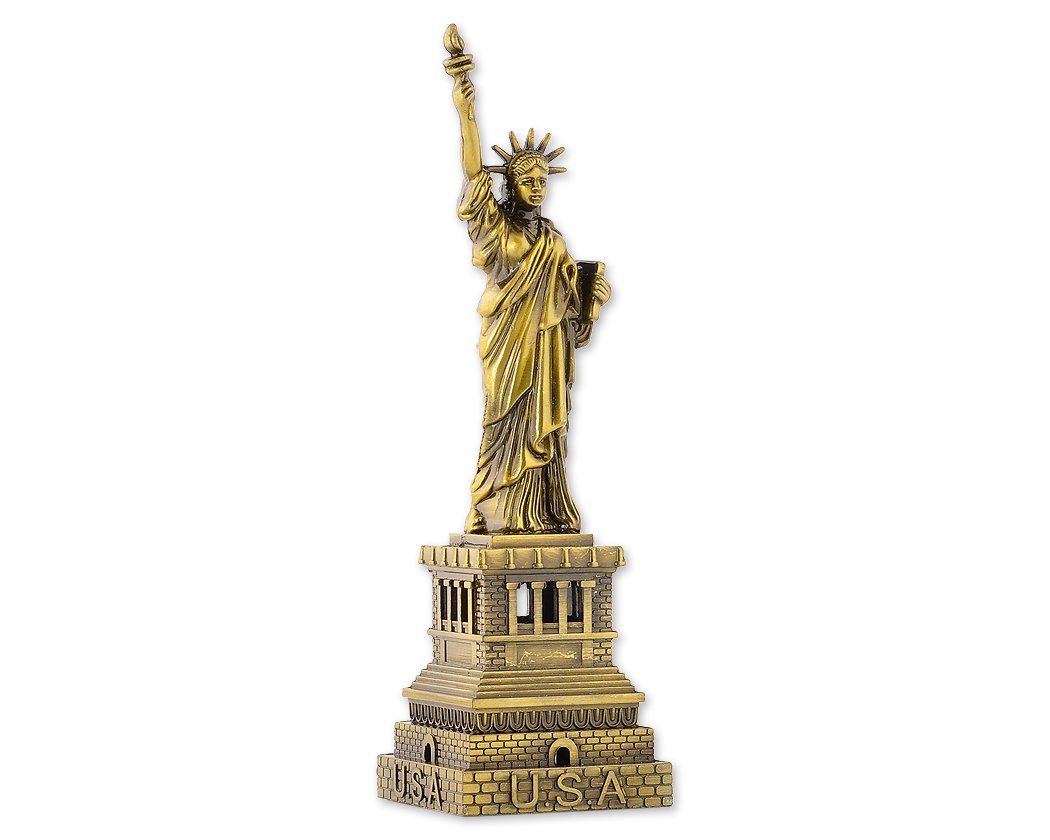 ds. distinctive style Statue of Liberty Model Statue of Liberty Metal Statue of Liberty Figure for Souvenirs (15 cm)
