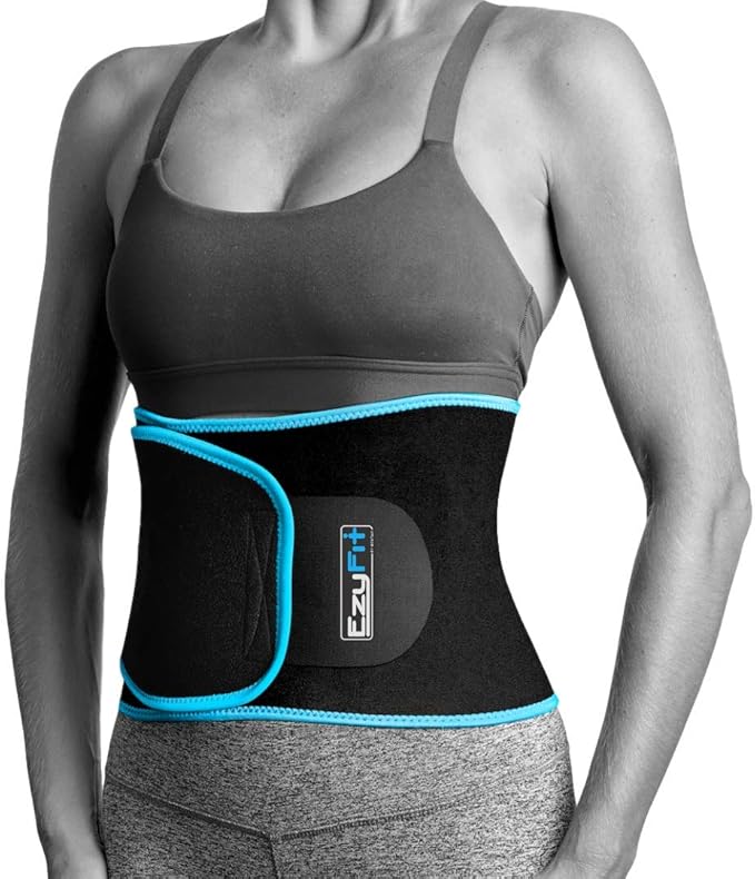 EzyFit Waist Trimmer Premium Exercise Workout Ab Belt for