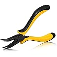 SPEEDWOX Curved Ball Link Pliers RC Helicopters Plane Tool Ball Link Clamp Plier with Curved Tip Bent Head Ball Joint Pliers RC Car Plane Tool R/C Pliers for RC Vehicles Airplane Car Repair Tool