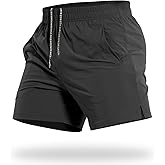 CANGHPGIN Mens Workout Athletic Shorts 7 inch / 5 inch Quick Dry Running Shorts Men Lightweight Sports Gym Shorts with Pocket