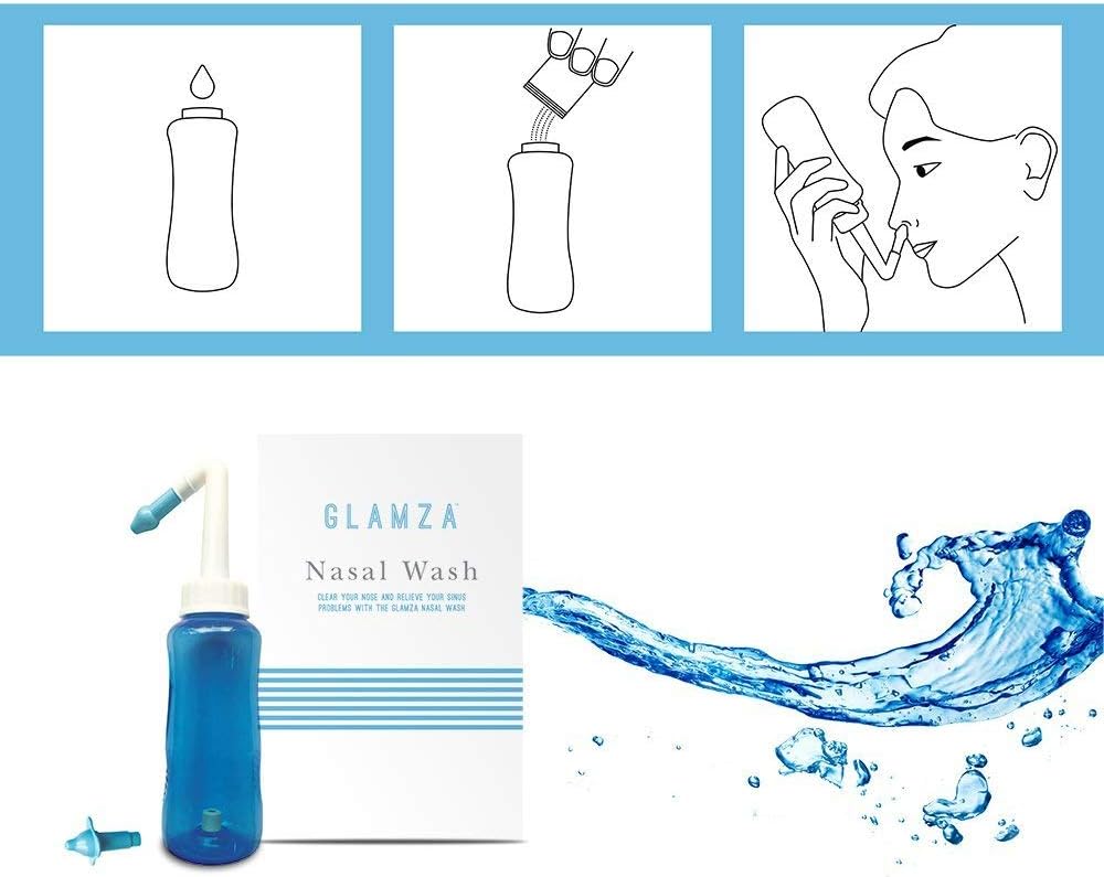 Glamza Nasal Wash Hayfever Treatment1 Units - Image 3