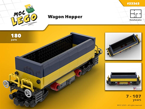 Download Wagon Hopper (Instruction Only): MOC LEGO (English Edition) PDF