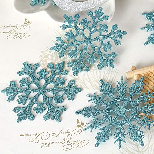 2 Sea+Team+Christmas+Snowflake+Decorations