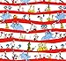 Celebrate Seuss! Character Stripe White Fabric By The Yard