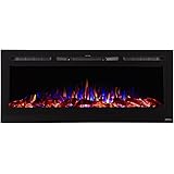 Touchstone Sideline Recessed Mounted Electric Fireplaces (50 Inches)
