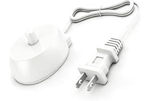 SEEHOM Charger Replacement for Oral B Base Compatible with Braun Electric Toothbrush IO Series 3 4 5 6, 3757, 1000, 1500, 2000, 3000, 5000, 7500, Genius Waterproof Power Cord Cable