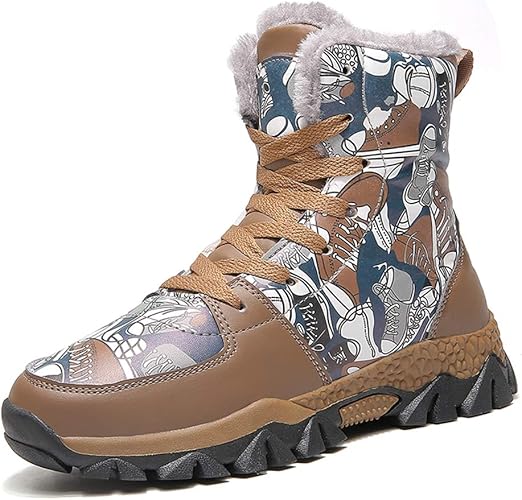 Amazon Kinddog スノーブーツ キッズ ジュニア ハイカット 裏起毛 防寒靴 防水 ウィンターブーツ 保暖 雪遊び スキー 雪用ブーツ 子供靴 スノーブーツ ブーツ 0cm 25 0cm Kinddog ブーツ