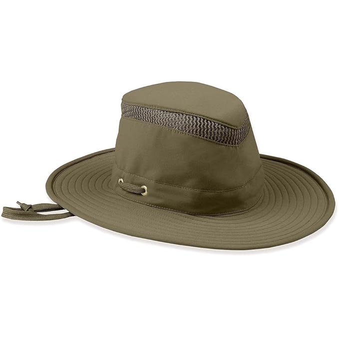 Tilley LTM6 Mesh broader brim oliv