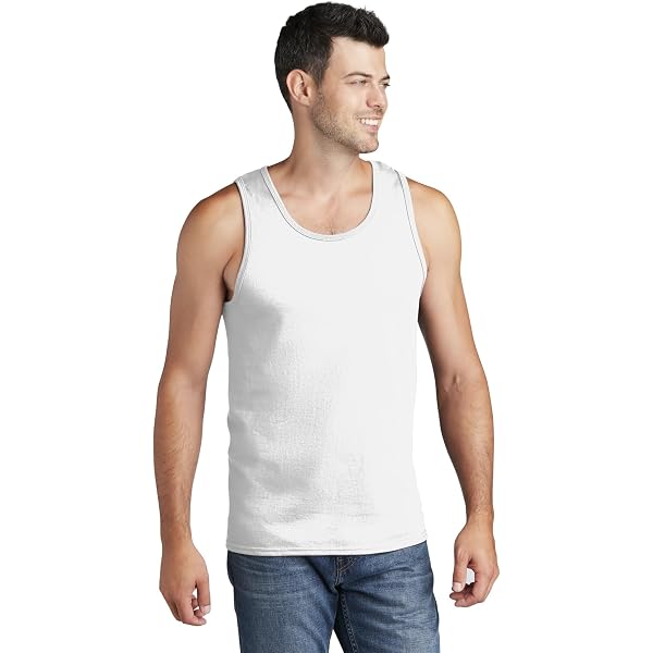 Buy Men's G-unit Tank Top [JOHN SON] Muscle Square Cut Super Heavy Weight [ Single ] Online At