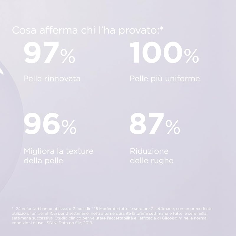 Isdinceutics Glicoisdin 15 Moderate (50 g) | Gel Esfoliante, Rinnovatore e Illuminante per la Pelle | 6,1% di Acido Glicolico Libero