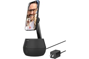 Belkin Wireless Charger Stand, Auto Face Tracking, Apple DockKit Certified, Tripod & MagSafe Compatible, No App Required, 360° Rotation, Influencer Content, Works w/FaceTime, TikTok, YouTube, etc.