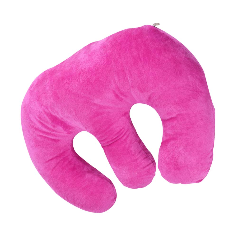 LoveinDIY Soft Massage Chest Pillow Pad, Face Cradle Cushion for Massage Tables and Chairs, 3 Colors to Choose - Red : Beauty