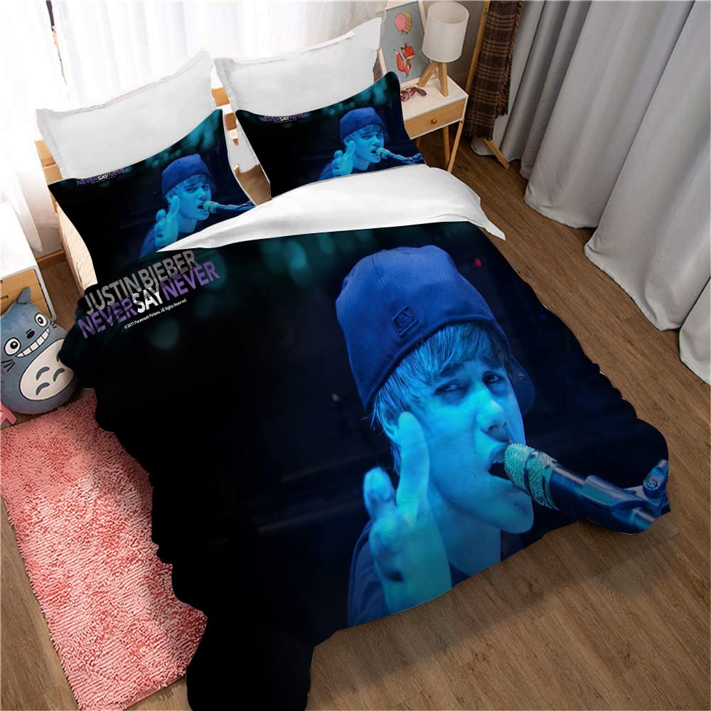 Mua CHAOSE Bettbezug-Set, 100% Reine Baumwolle, Justin Bieber Singer, Hotelqualität, Bettbezug-Set Mit Kissenbezügen, Pflegeleicht Und Superweiche Luxus-Bettwäsche (Bild 02,135 x 200 cm) trên Amazon Đức chính hãng 2026