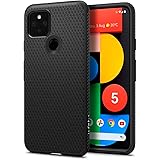 Spigen Liquid Air Armor Designed for Pixel 5 Case (2020) - Matte Black