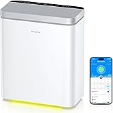 GoveeLife Smart Air Purifier for Home Large Room, Covers up to 1046 ft², Sleep Mode, 3-in-1 Filter Air Purifier with App Alexa Control for Pet Hair, Odors, Pollen and Smoke (no sensor)
