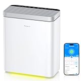 GoveeLife Smart Air Purifier for Home Large Room, Covers up to 1046 ft², Sleep Mode, 3-in-1 Filter Air Purifier with App Alexa Control for Pet Hair, Odors, Pollen and Smoke (no sensor)