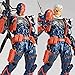 Huangyingui Deathstroke Revoltech Action Figure Approximately 170 Mm ABS & PVC Painted Action Figure