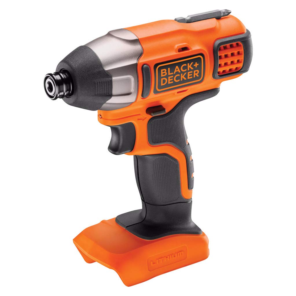 BLACK+DECKER 18V Cordless Impact Driver, Powerful 155Nm Torque for Heavy-Duty Screwdriving, Compact and Lightweight, No Battery or Charger Included, BDCIM18N-XJ