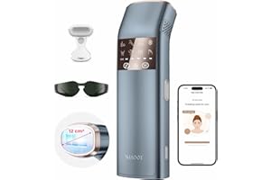 SALLOOT Laser Hair Removal for Women and Men, Super Fast TRIPLE-Pulse IPL Hair Removal, 37°F Sapphire Ice-Cooling, Painless, Permanent Hair Removal Device