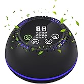 Rddmen 3-in-1 Ozone Machine Odor Removal with 10000mAh Battery, Air Purifier for Pets, Smoke, Home, Closet, Toilet